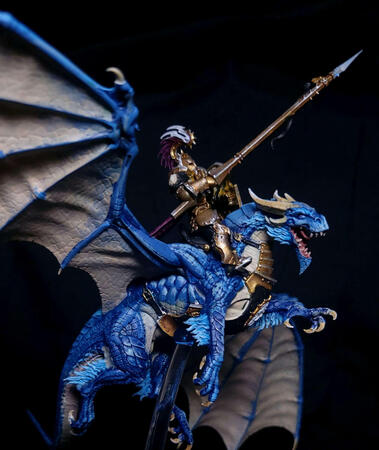 Tabletop Stormdrake Guard with custom bits